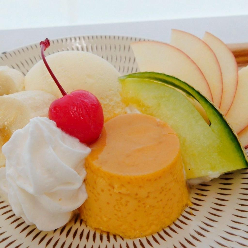 プリン・ア・ラ・モード