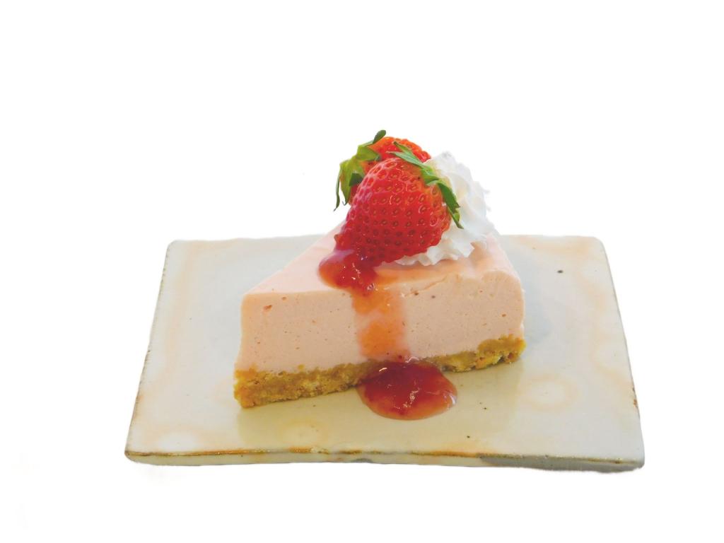 イチゴのチーズケーキ