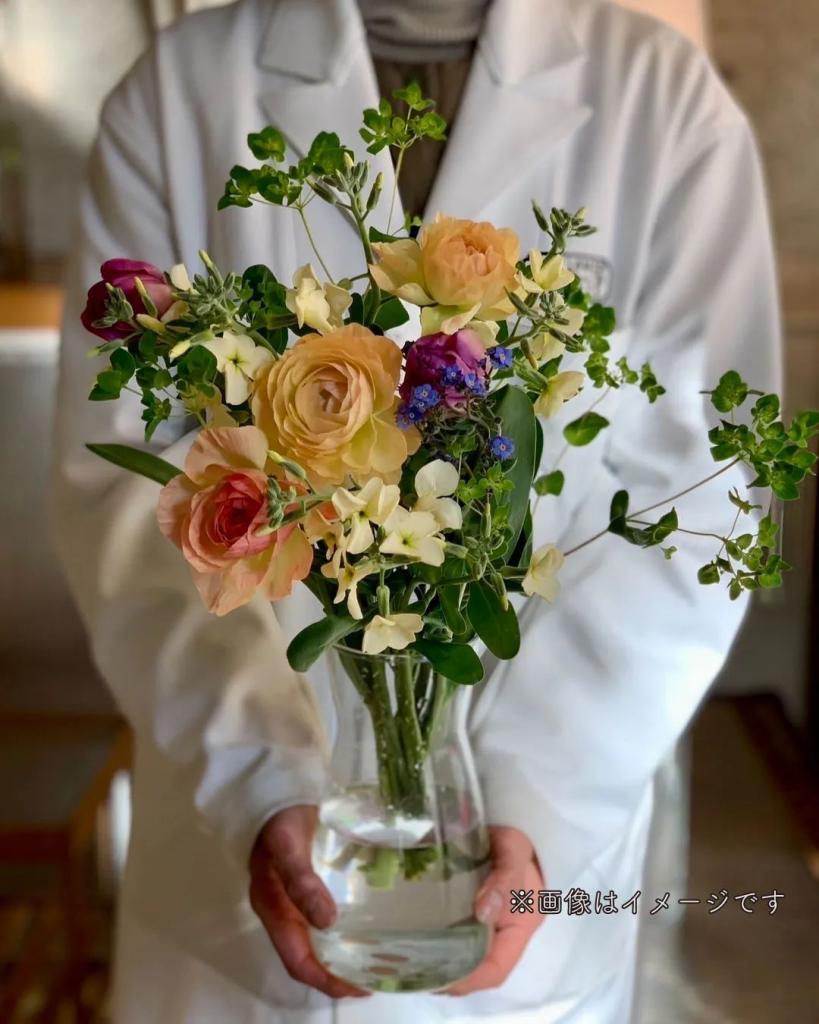 福岡県産花束-例➀